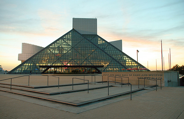 Rock´n´Roll Hall of Fame in Cleveland.