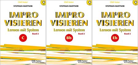 Stephan Mattner:Improvisieren Lernen mit System Band 2