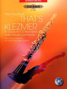 P. Przystaniak: That's Klezmer für 1-2 Klarinetten (oder Violinen) und Klavier