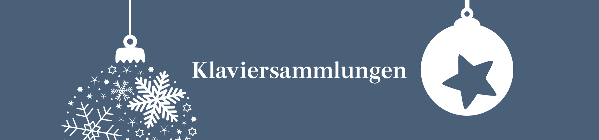Klaviersammlungen