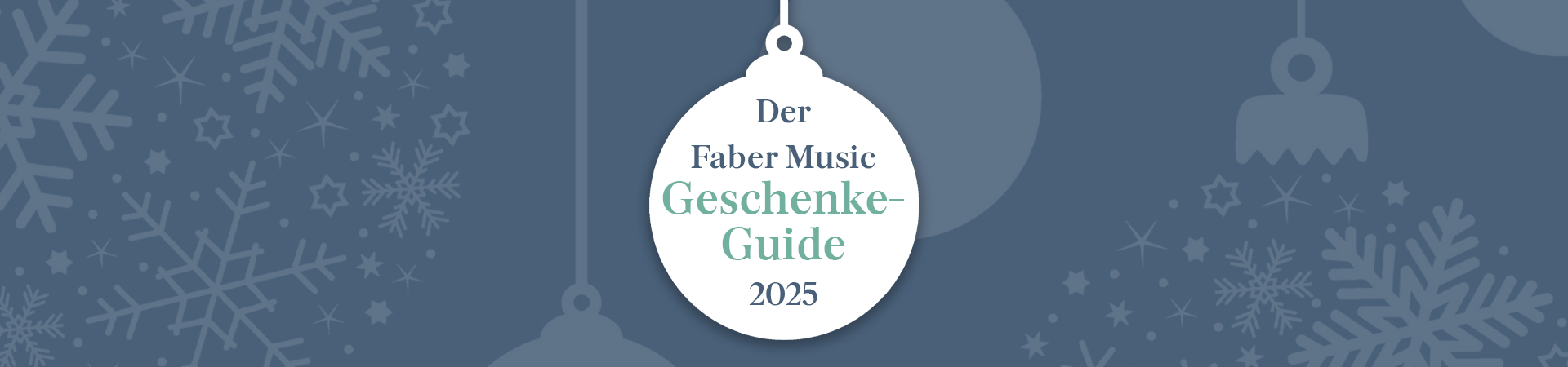 Faber Music Geschenke-Guide 2025