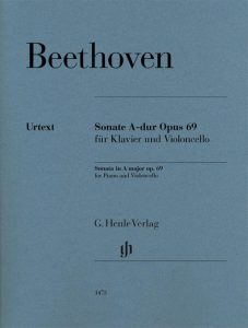 Ludwig van Beethoven: Sonate A-dur op. 69 für Klavier und Violoncello