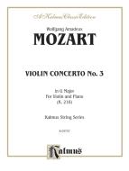 Violin Concerto No. 3 In G Major, K. 216 