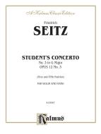 Student's Concerto No. 3 in G Minor, Op. 12 (Violin) 