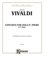 Concerto for Viola d'Amore (Viola) 