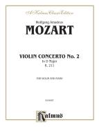 Violin Concerto No. 2 in D Major, K. 211 (Violin) 