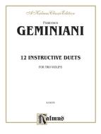 Twelve Instructive Duets (Violin I) 