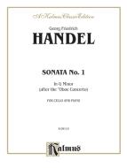 Sonata No. 1 in G Minor (Cello) 
