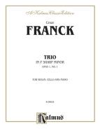 Trio in F sharp Minor, Op. 1, No. 1 (Violin) 