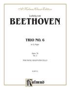 Trio No. 6, in E flat Major, Op. 70, No. 2 (Violin) 