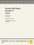 Ricordo IV und Canto Standard