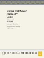Ricordo IV und Canto Standard