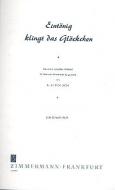 Eintönig klingt das Glöckchen 