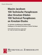 100 Technische Paraphrasen über Kreutzer-Etüden Band II Heft 1b Standard