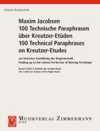 100 Technische Paraphrasen über Kreutzer-Etüden Band II Heft 2 Standard
