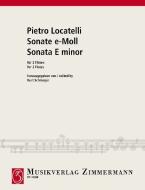 Sonate e-Moll Standard