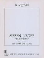 7 Lieder op. 52 Heft 2 