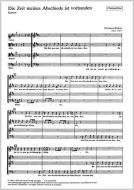 Die Zeit meines Abschieds ist vorhanden 