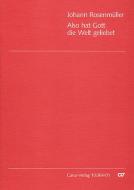 Also hat Gott die Welt geliebt 