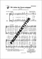 Wir ziehen der Sonne entgegen 