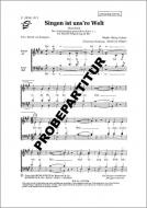 Singen ist unsre Welt 