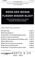 Wenn der weiße Flieder wieder blüht 