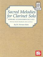 Sacred Melodies For Clarinet 