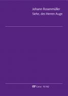 Siehe, des Herren Auge sieht auf 