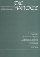 Also hat Gott die Welt geliebt 