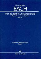 Wer da gläubet und getauft wird 