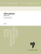 Albumblatt Download