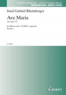 Ave Maria B-Dur op. 172 Download