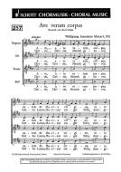 Ave verum corpus KV 618 Download
