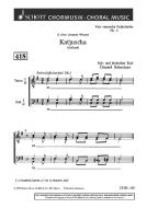 Vier russische Volkslieder Nr. 3 Download