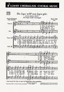 Ein Jäger wollt' zum Jagen gehn 