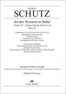 An den Wassern zu Babel sassen wir SWV37 Standard