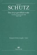 Das ist je gewisslich wahr SWV388 Download