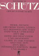 Wohl denen, die ohne Tadel leben SWV 482 