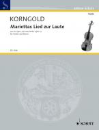 Mariettas Lied zur Laute op. 12 Download