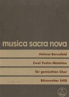 Bornefeld: Zwei Psalm-Motetten 