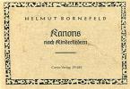 Bornefeld: Kanons nach Kinderliedern 