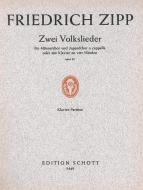 Zwei Volkslieder op. 43 