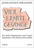 4 ernste Gesänge op. 121 