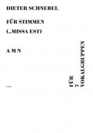 Für Stimmen (... missa est) Download