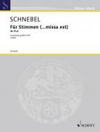 Für Stimmen (... missa est) Download