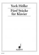 5 Stücke für Klavier Download
