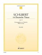 16 Deutsche Tänze op. 33 D 783 Download