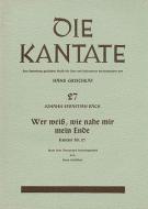 Wer weiss, wie nahe mir mein Ende Download