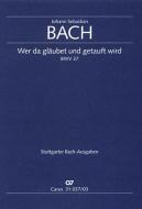 Wer da gläubet und getauft wird Standard