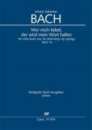 Wer mich liebet, der wird mein Wort halten (II) Standard